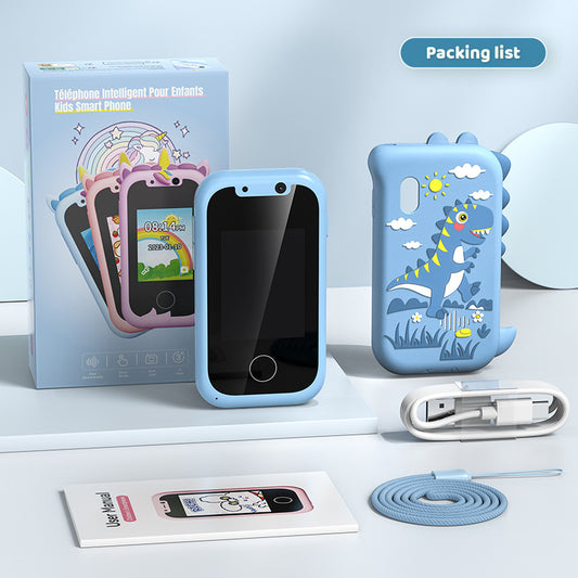 Telefono para Niños con dual cámara y pantalla táctil
