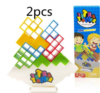 Juegos de Equilibrio y Apilamiento - Juguetes de Bloques para Niños y Adultos, Torre de Bloques para Fiestas Familiares, Viajes, Niños y Niñas, Rompecabezas de Construcción